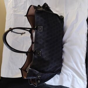 Dooney & Bourke XL Signature Jacquard Tote Bag / like new